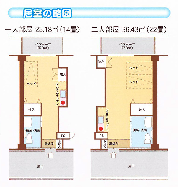 居室の略図を見る